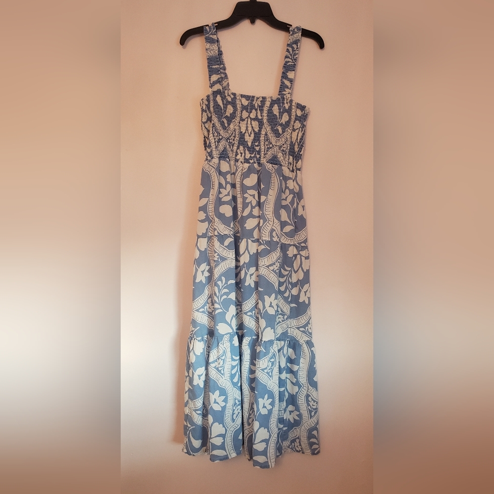 maxi marine layer blue summer dress 👗 💙 😍